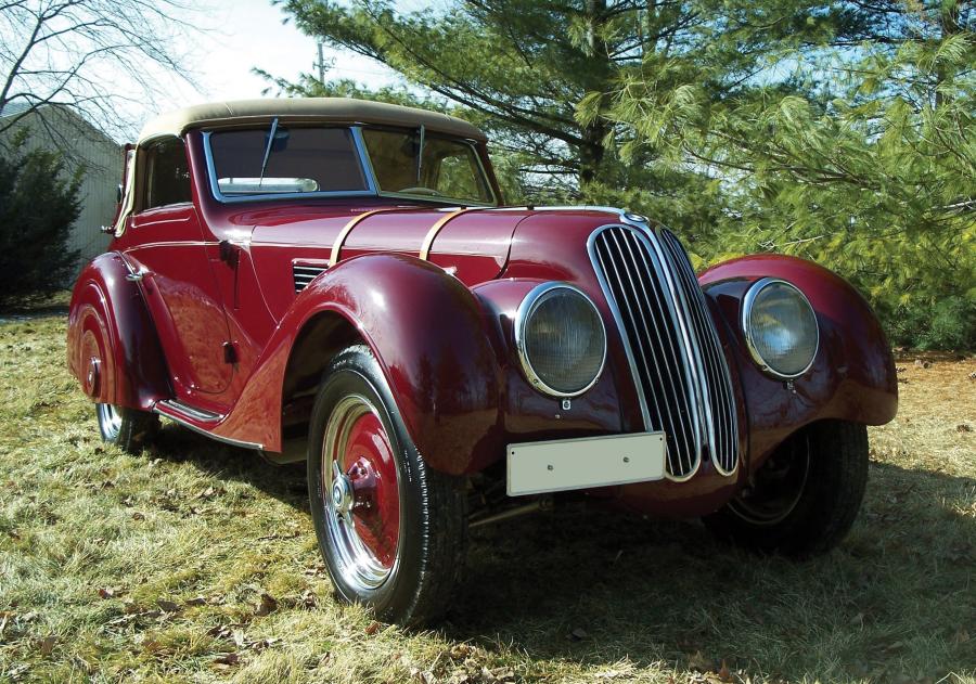  BMW 328 Convertible 1937 года  (фото 1 из 8)